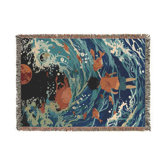 Studio Ghibli Woven Blanket (Ponyo)