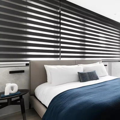 2024 Remote Control Electric Zebra Blinds For Windows