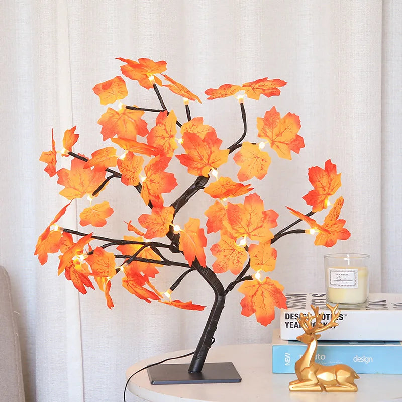 Rose Leaf Table Lamp