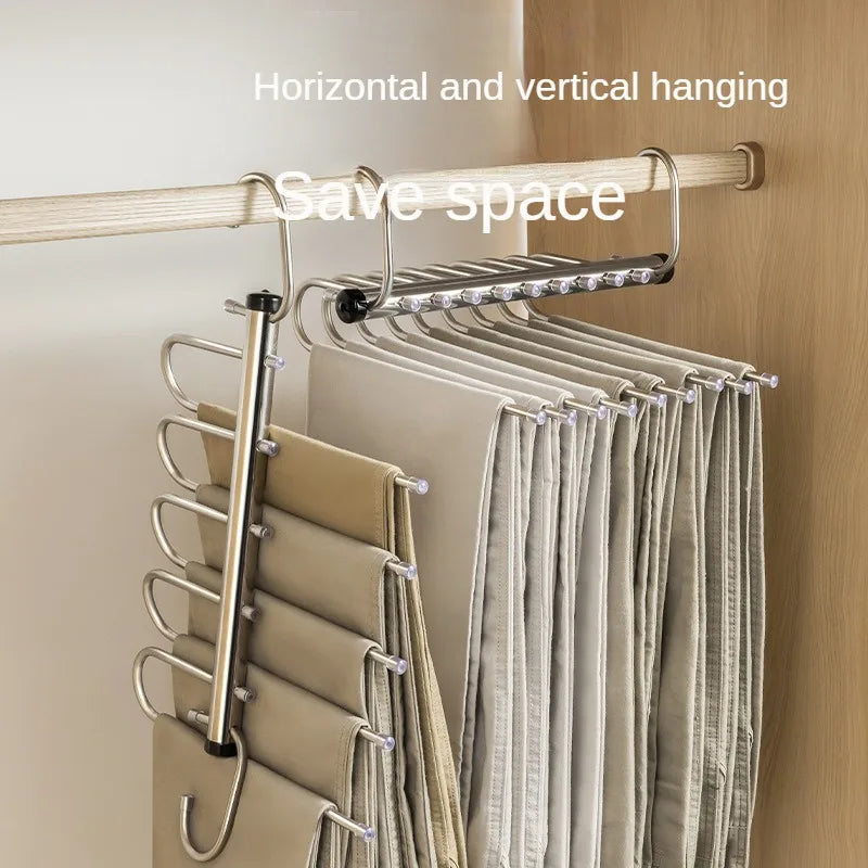 Folding Magic Pants Hangers