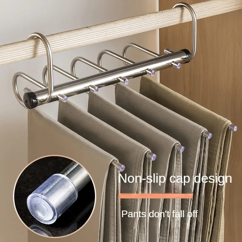 Folding Magic Pants Hangers